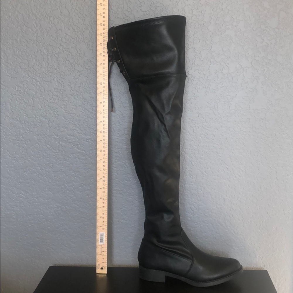 Over Knee Flat Boots New In Box